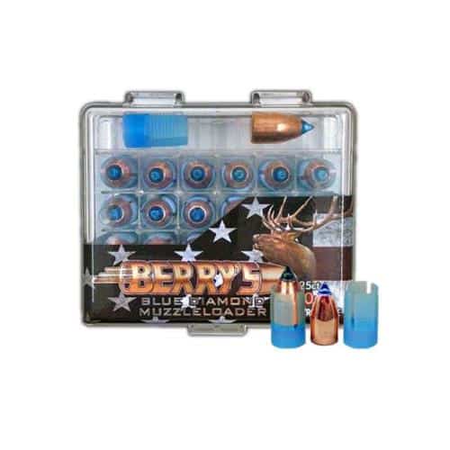 Berry's Blue Diamond .50 Cal. Muzzleloader Bullets - 25ct