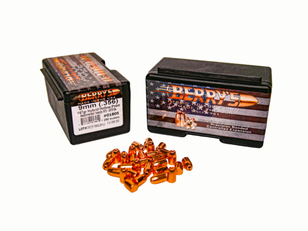 9mm (.356) 147 gr Hybrid Hollow Point - Image 2