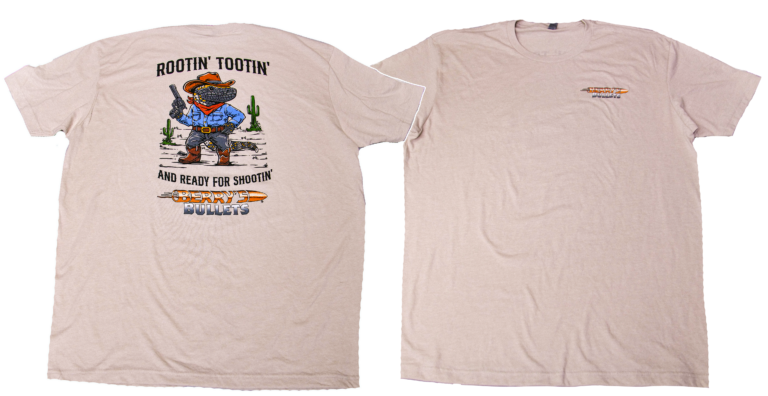 BERRY'S ROOTIN' TOOTIN' T SHIRT - SAND
